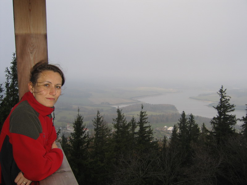 Mara s pozadm Slezsk Harty