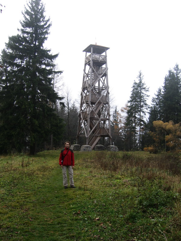 Rozhledna na Velkm Roudnm