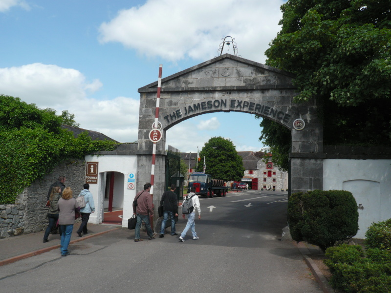 Palrna Jameson whisky v Midletonu