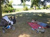 Nhled: siesta u lednickch rybnk