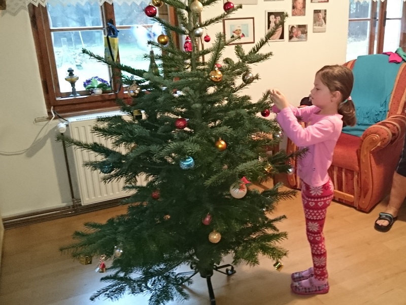 zdoben stromeku na chalup